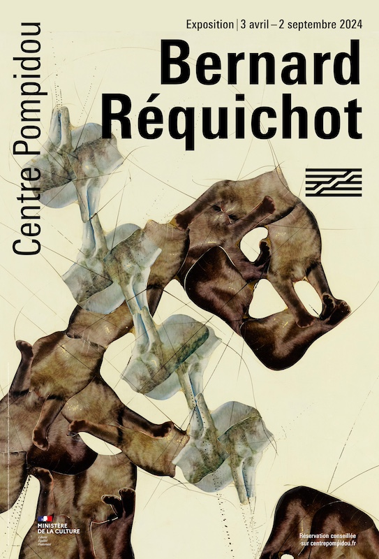 affiche expo Bernard Réquichot