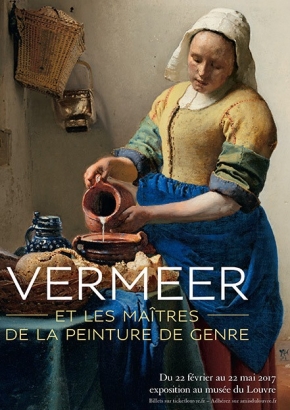 affiche expo  vermeer