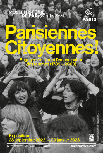 affiche expo Parisiennes citoyennes
