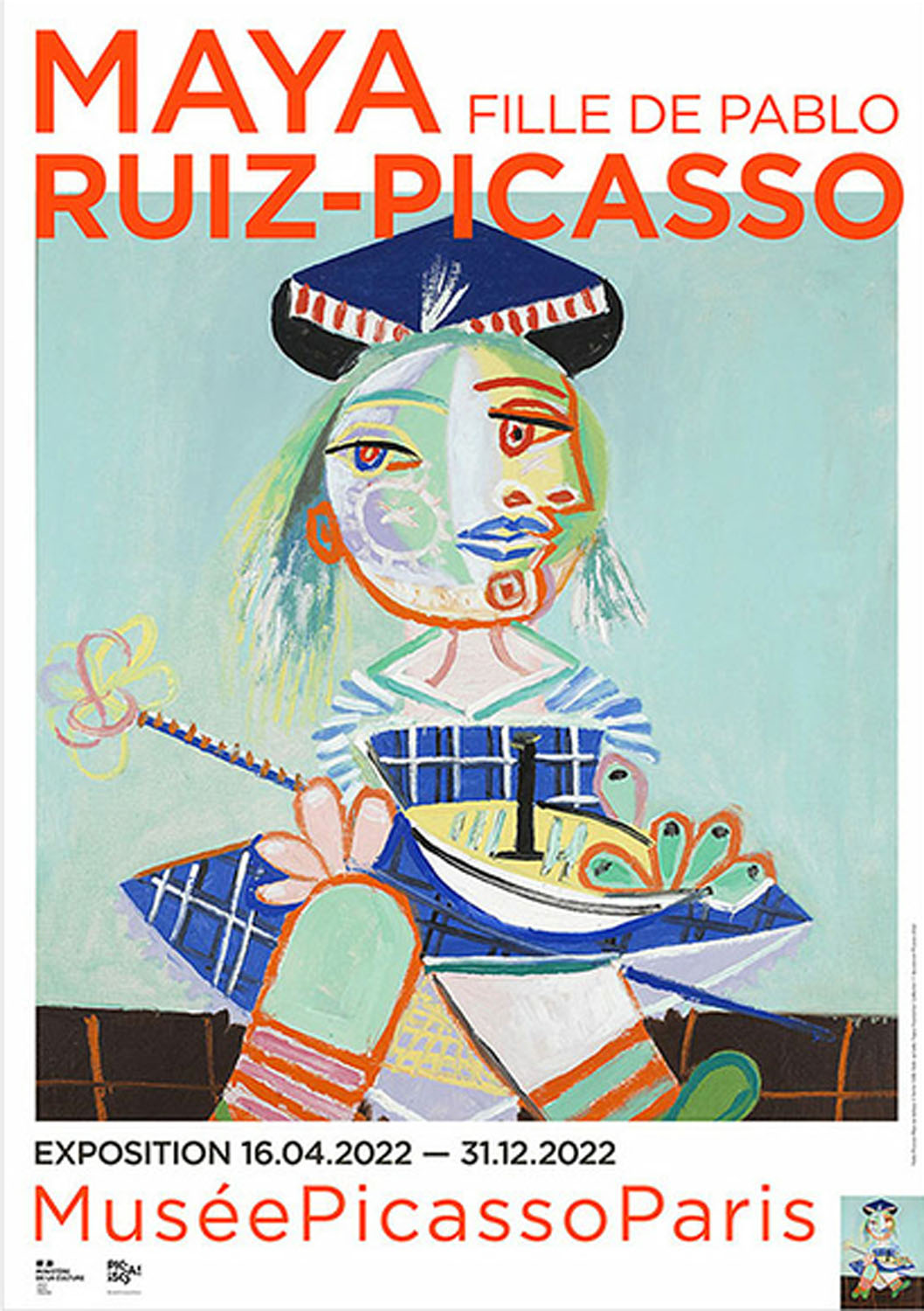 affiche expo Maya Ruiz-Picasso