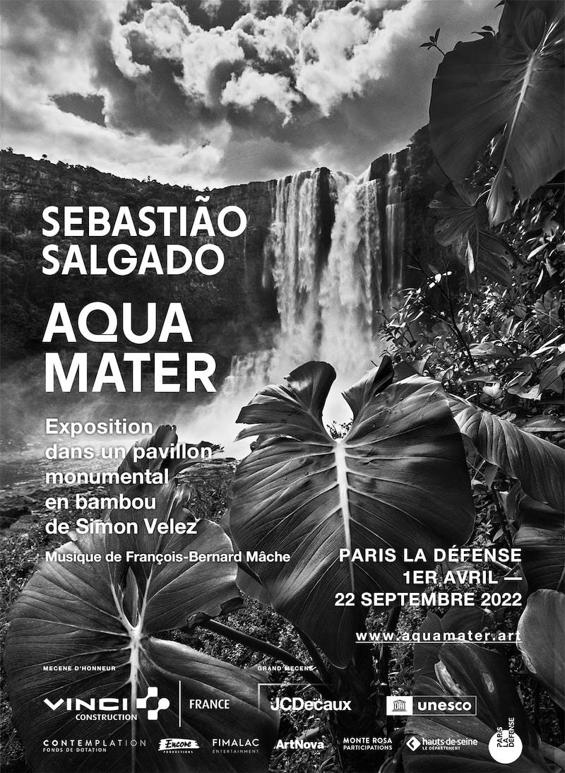 affiche expo Aqua Mater