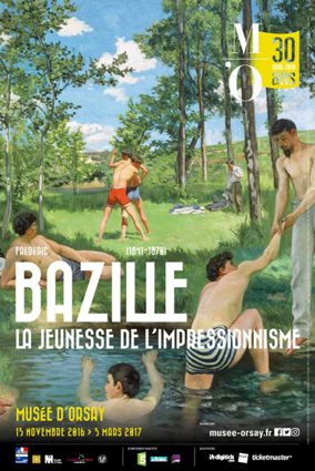 affiche expo Bazille