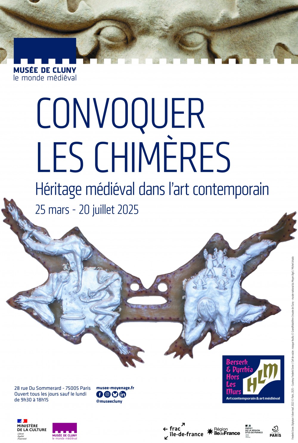 Exposition Collections privées affiche expo Paula PADANI