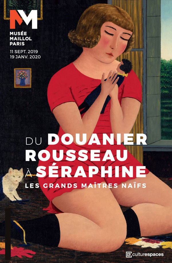 affiche expo Du Douanier Rousseau à Seraphine
