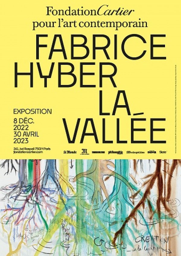 affiche expo Fabrice Hyber
