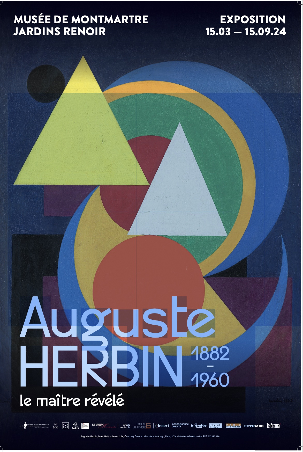affiche expo Auguste Herbin