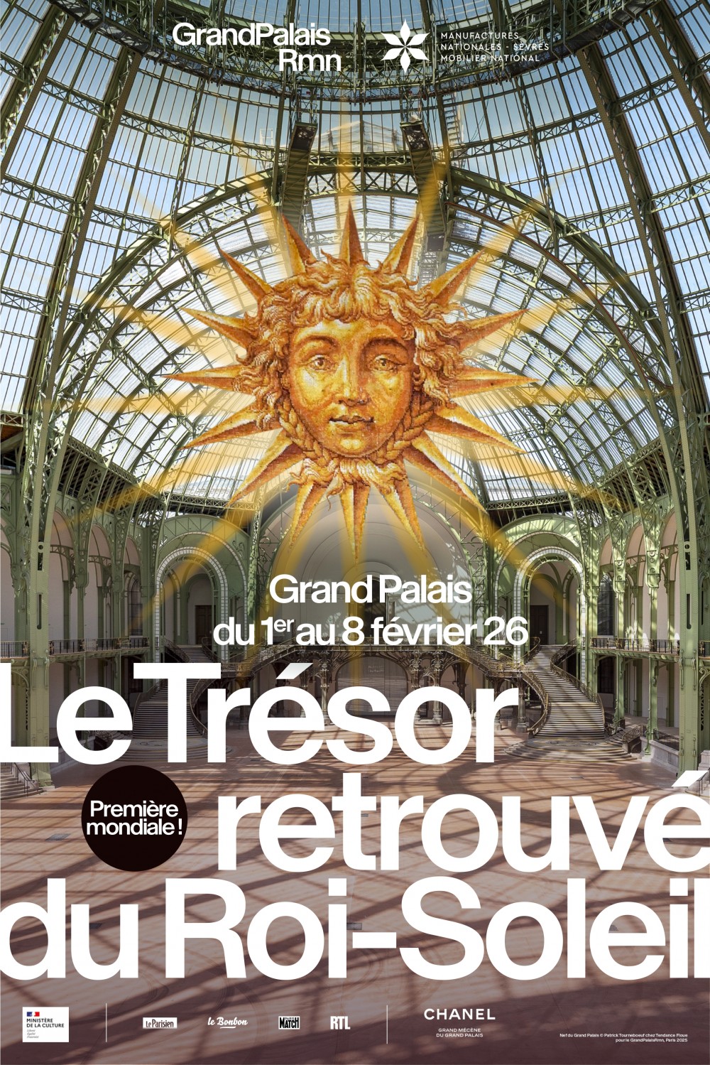 affiche expo Le trésor retrouvé du Roi-Soleil