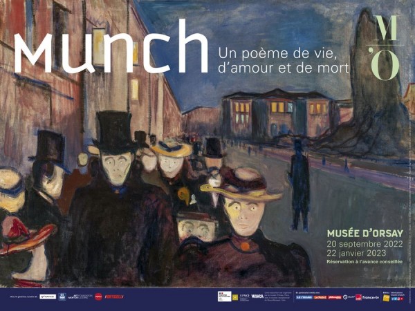 affiche expo Munch