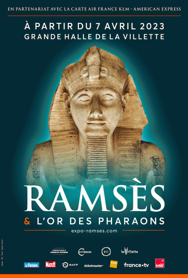 affiche expo Ramses II