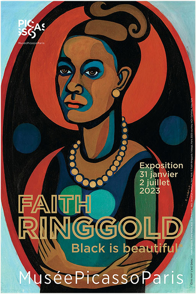 affiche expo Faith Ringgold