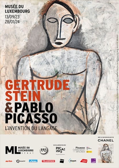 affiche expo Gertrude Stein-Pablo Picasso