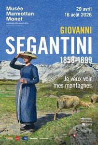 affiche expo  Giovanni Segantini