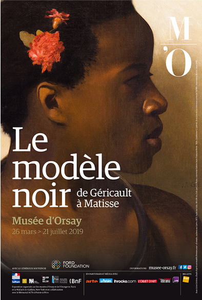 affiche expo Expo  Le modèle noir de Géricault à Matisse