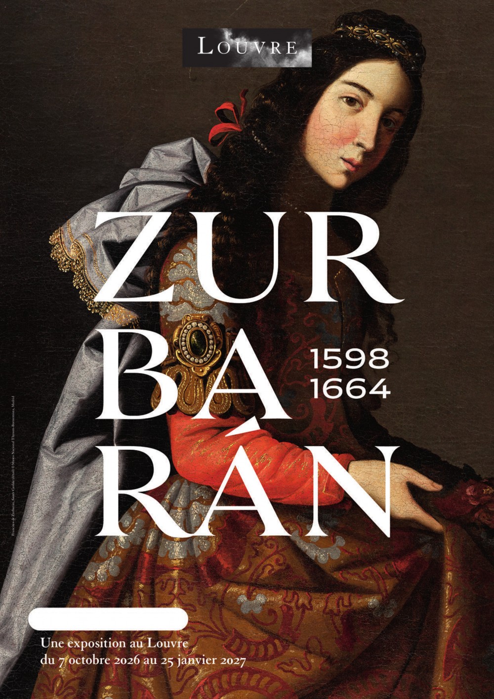affiche expo Zurbaran